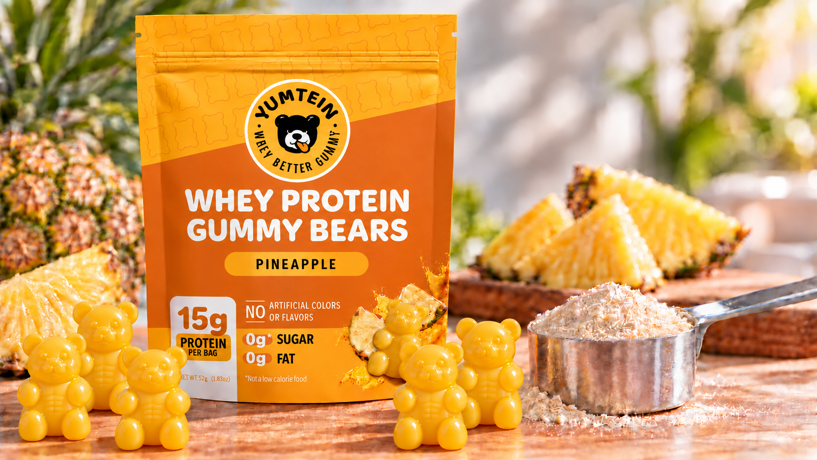 Protein in Yumtein Gummies: What Makes Up the 15g?
