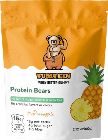 Pineapple Protein Gummy Bears