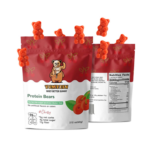 Cherry Protein Gummy Bears (Pack of 6)