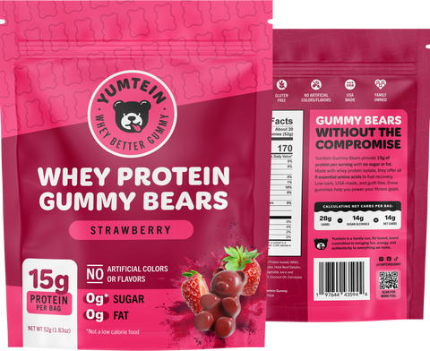 Strawberry Protein Gummy Bears
