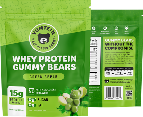 Green Apple Protein Gummy Bears