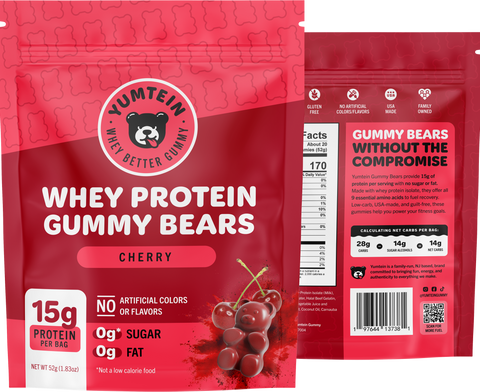 Cherry Protein Gummy Bears