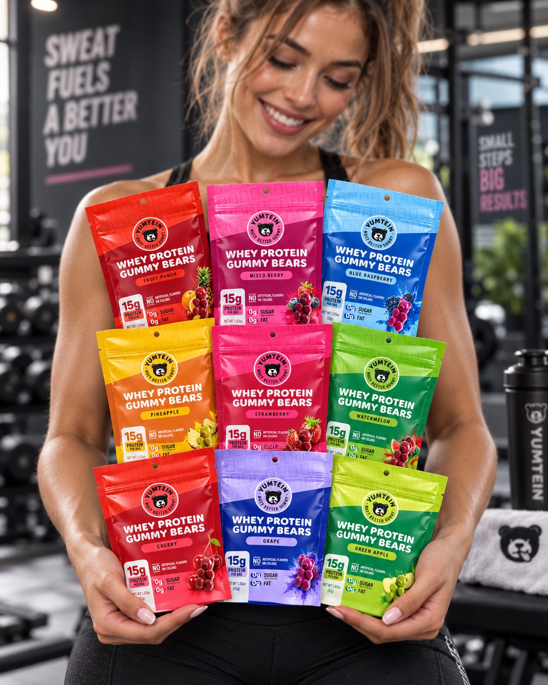 9-Flavor Protein Gummies Variety Pack