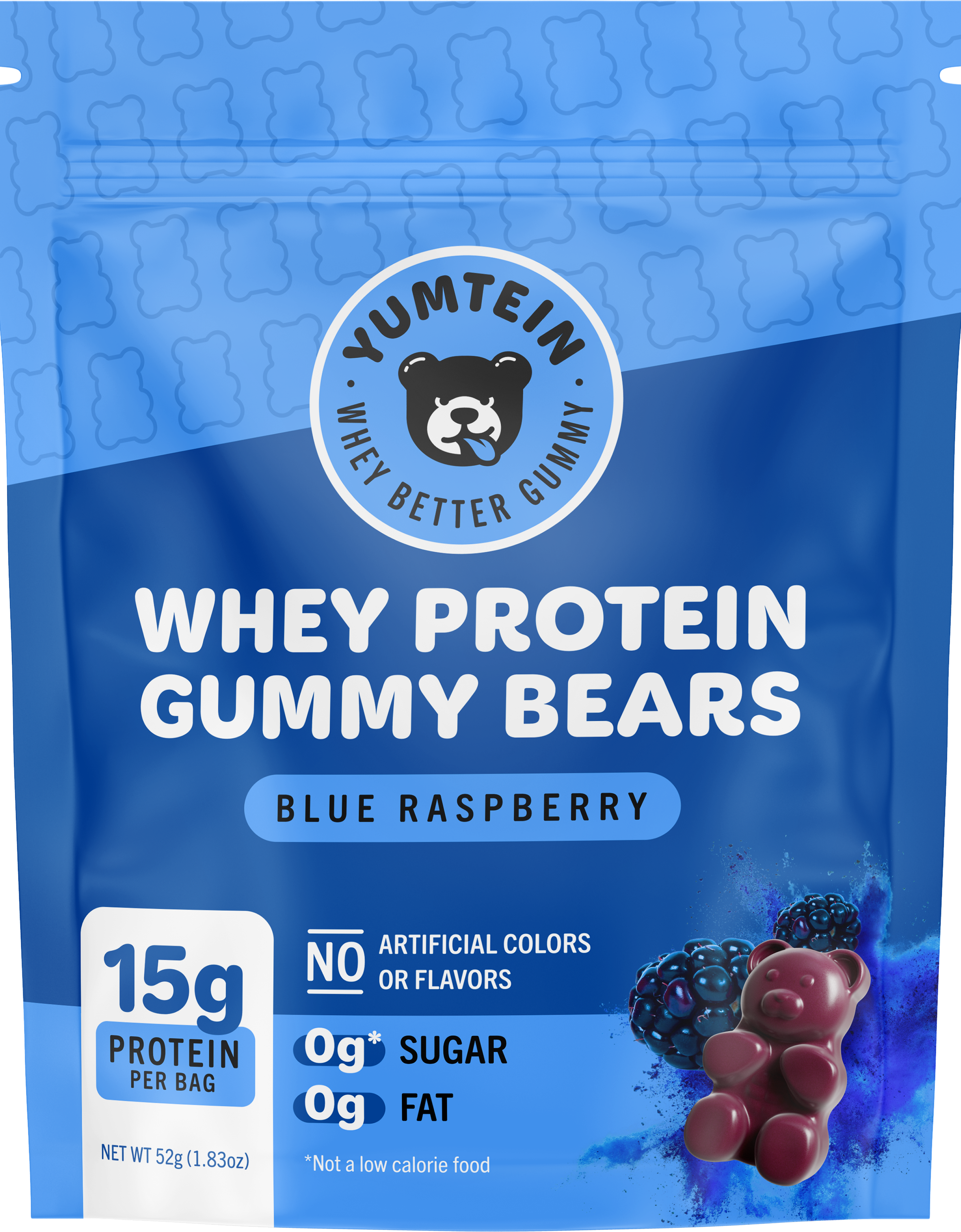 Blue Raspberry Protein Gummy Bears