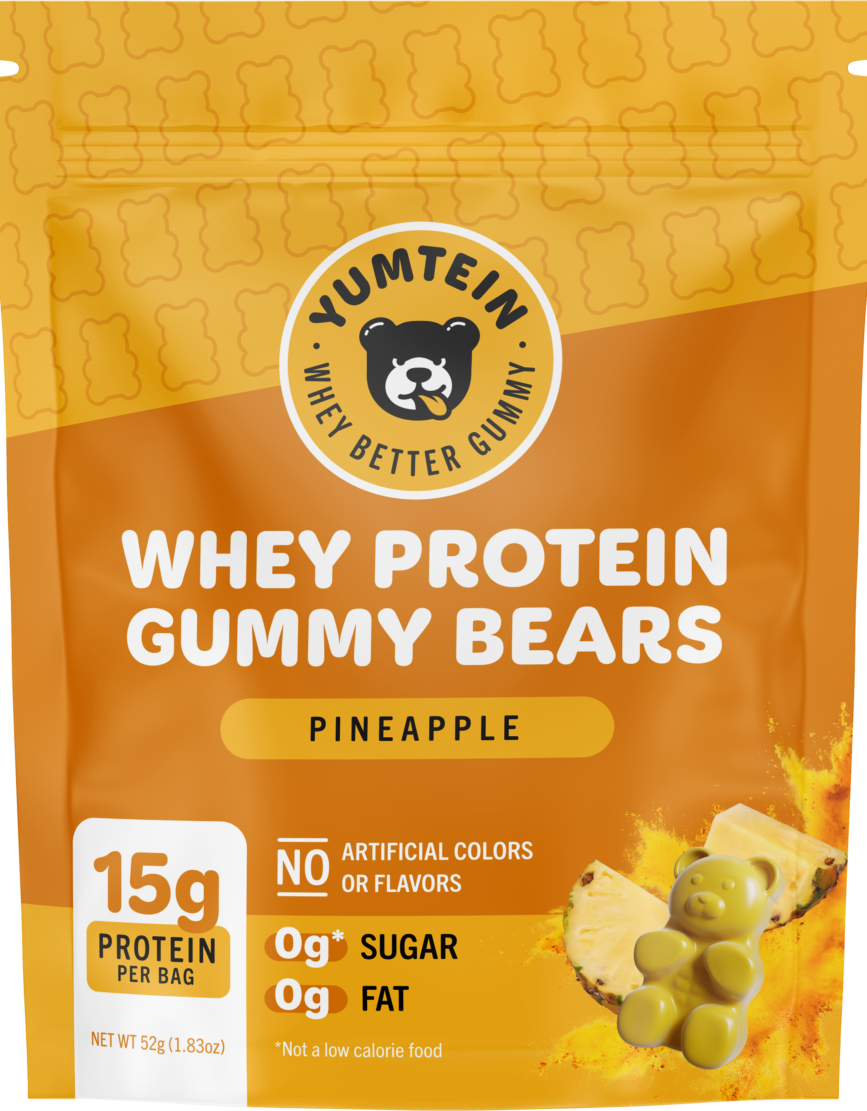Pineapple Protein Gummy Bears