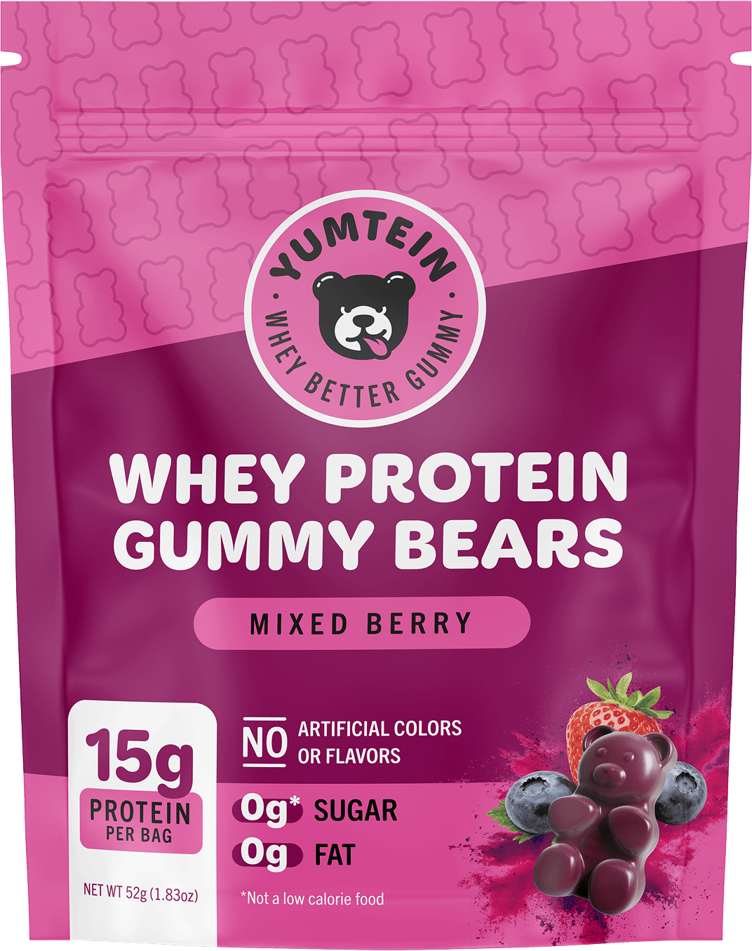 Mixed Berry Protein Gummy Bears