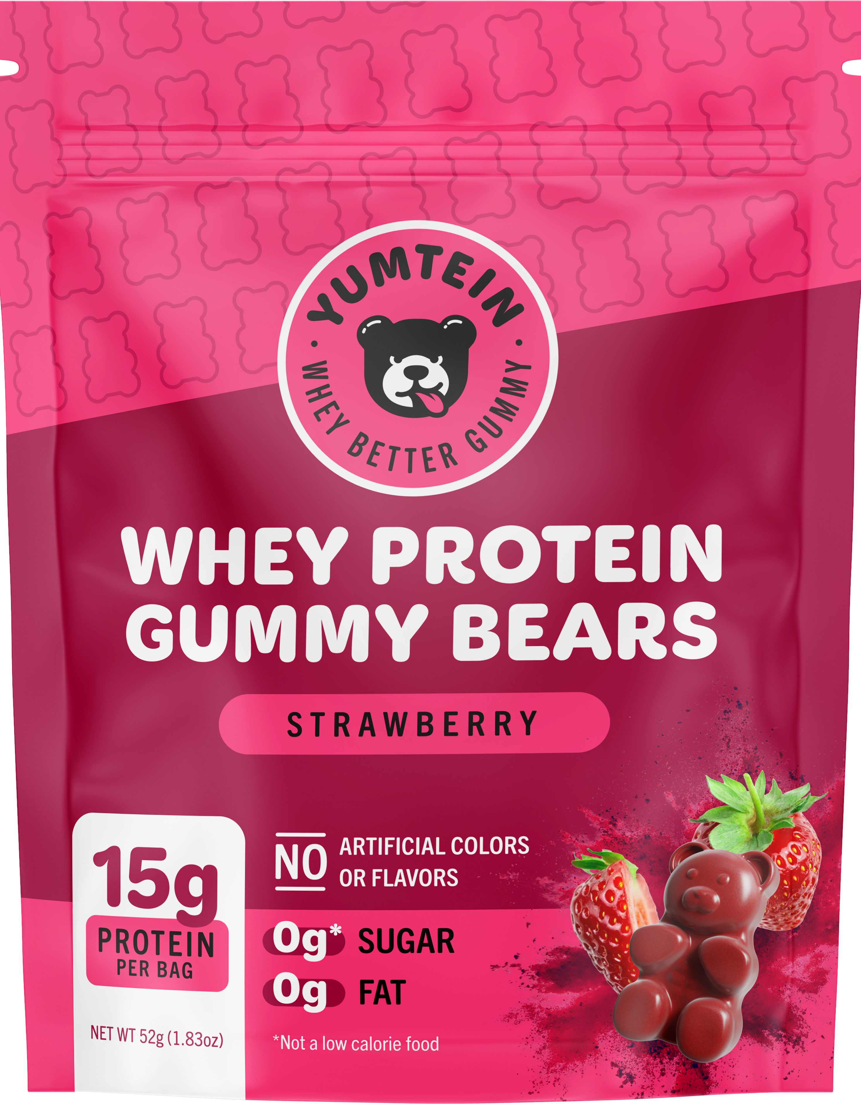 Strawberry Protein Gummy Bears