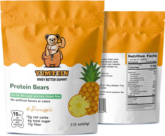 Pineapple Protein Gummy Bears