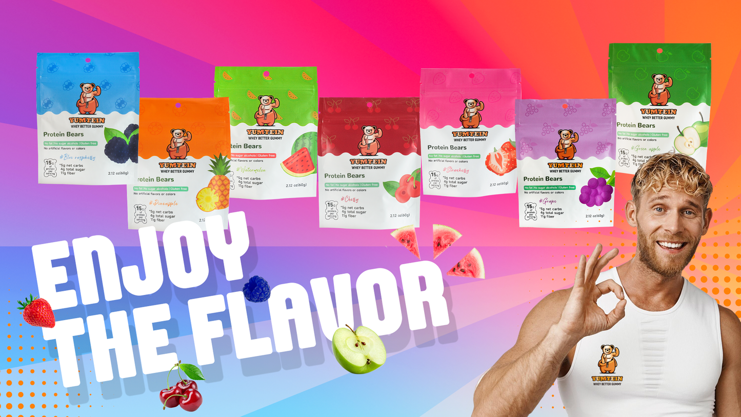 Yumtein Gummy Bears Mix & Match Your Favorite Flavors