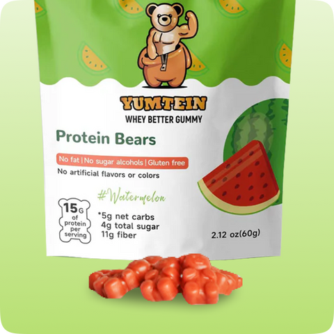 Watermelon Gummy Protein Bears