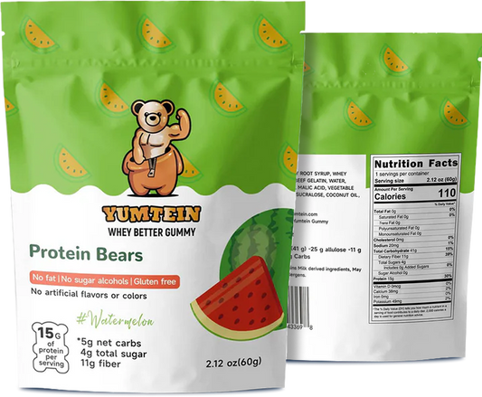 Watermelon Gummy Protein Bears