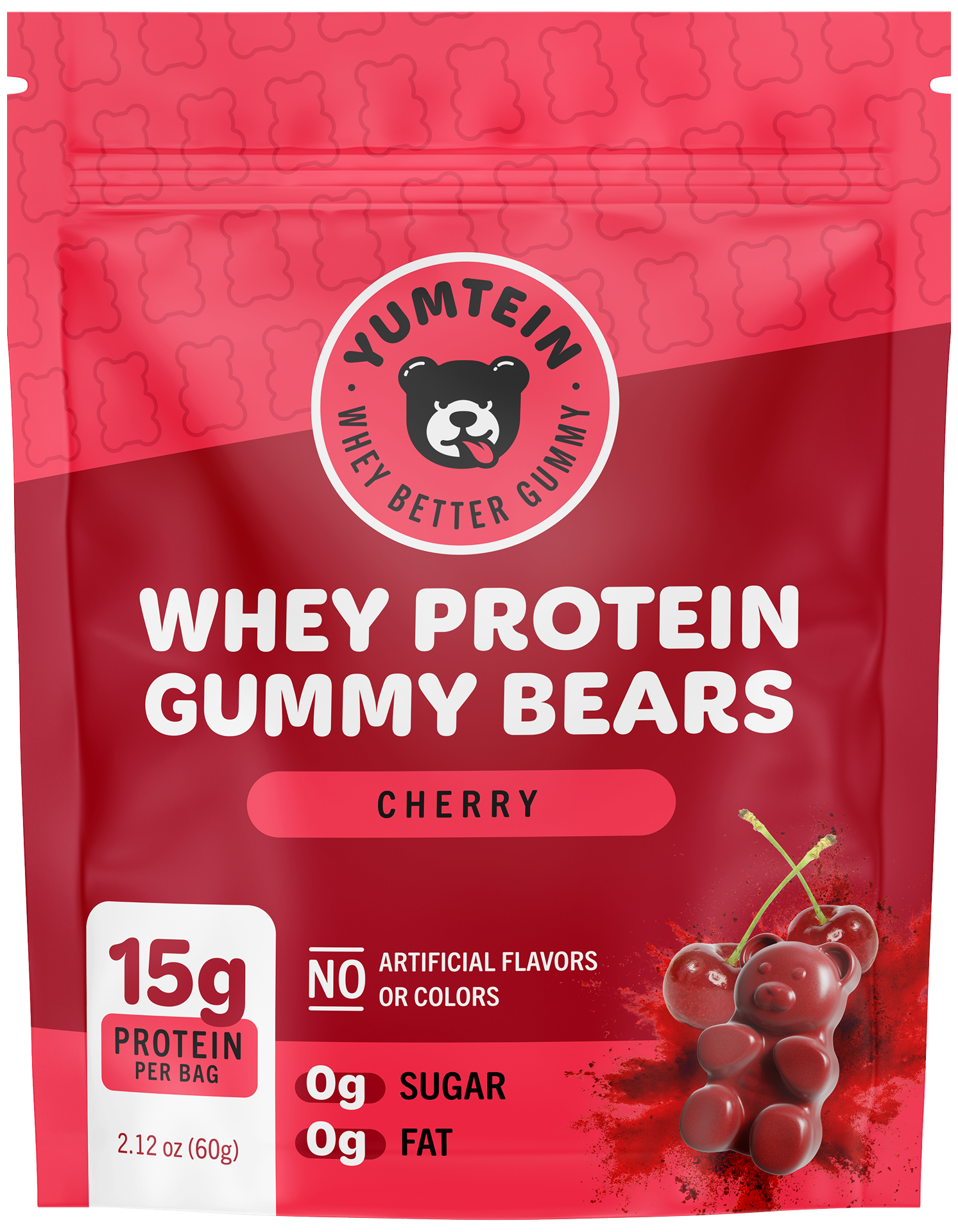 Cherry Protein Gummy Bears