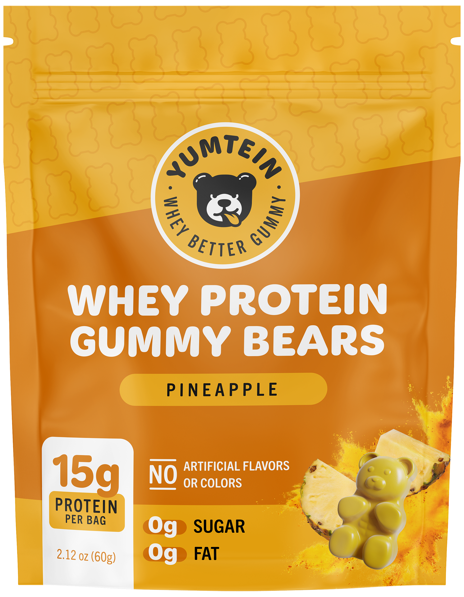 Pineapple Protein Gummy Bears