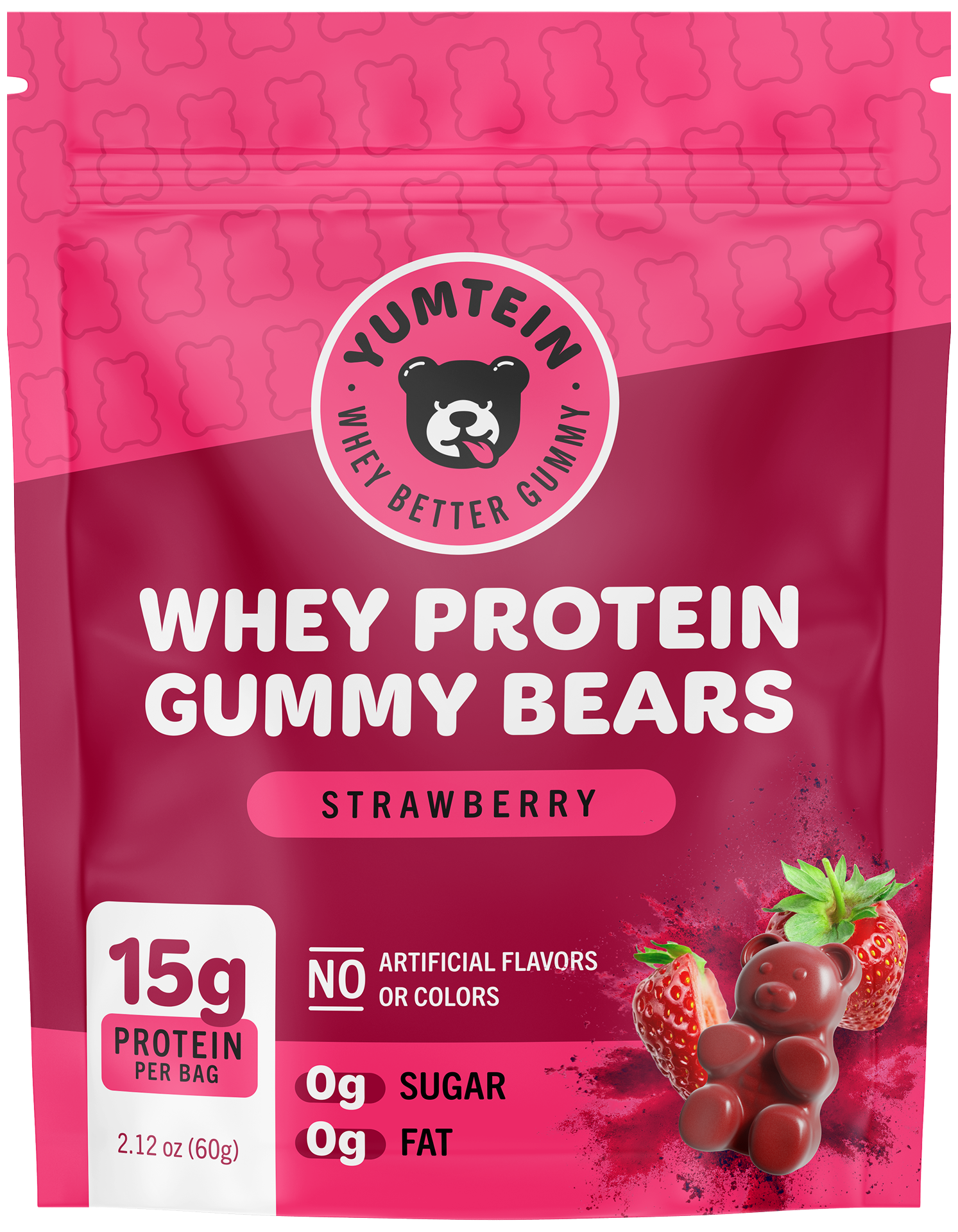 Strawberry Protein Gummy Bears